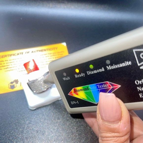 REAL diamond mens band, iced out ring for men, gift for him, Diamond mens ring - Picture 4 of 7